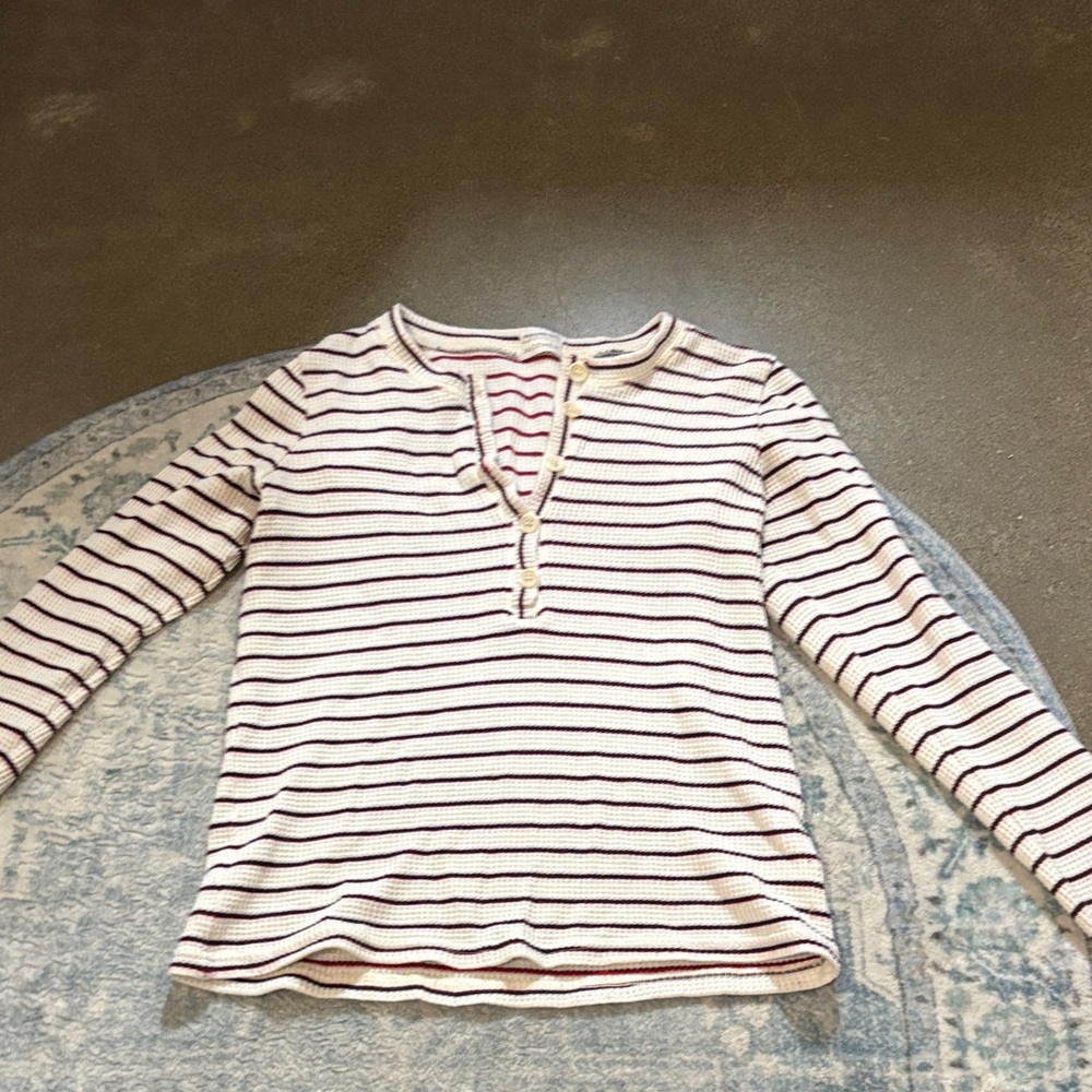 MOTHER Stripped Henley